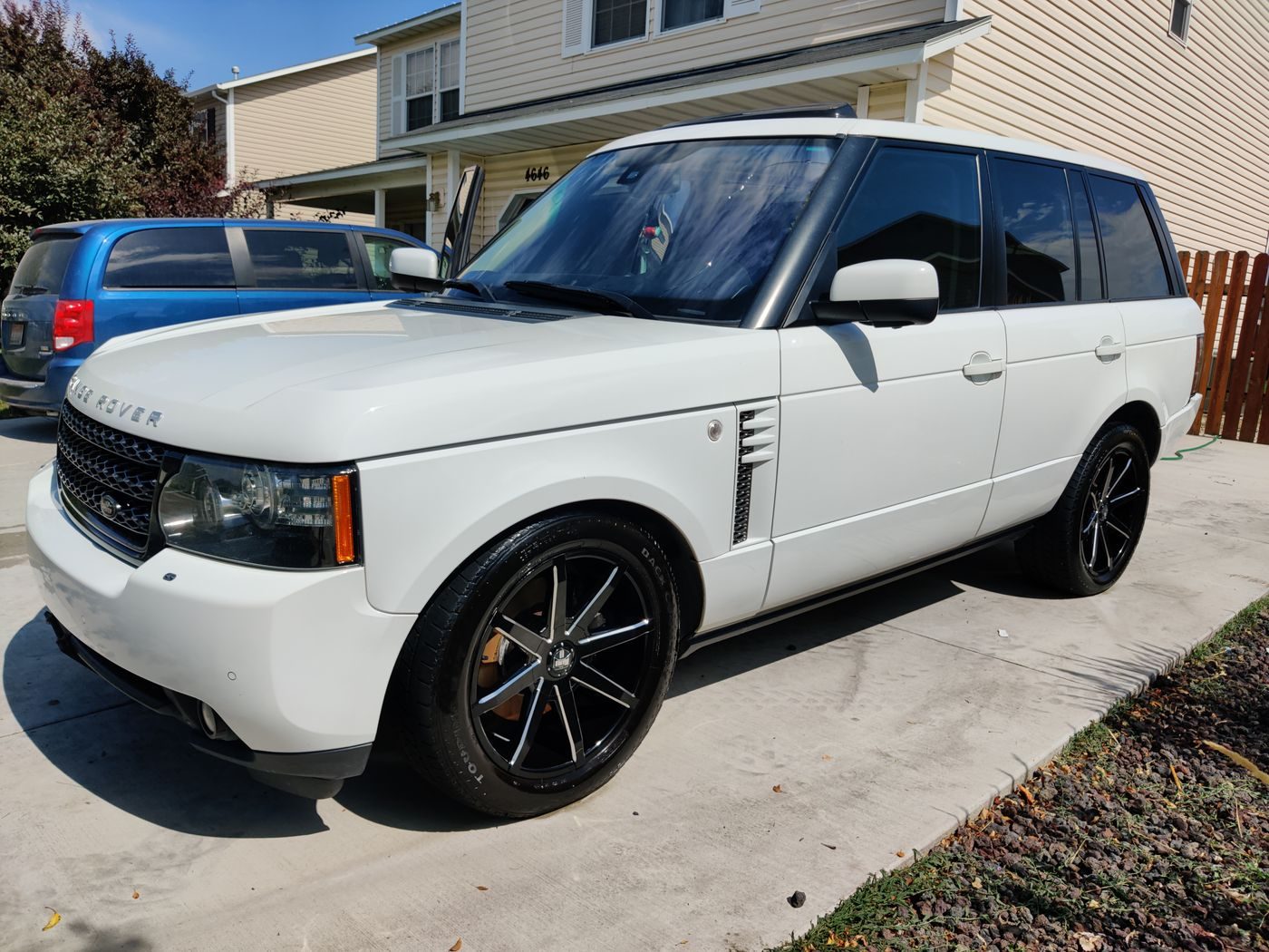 Range Rover after