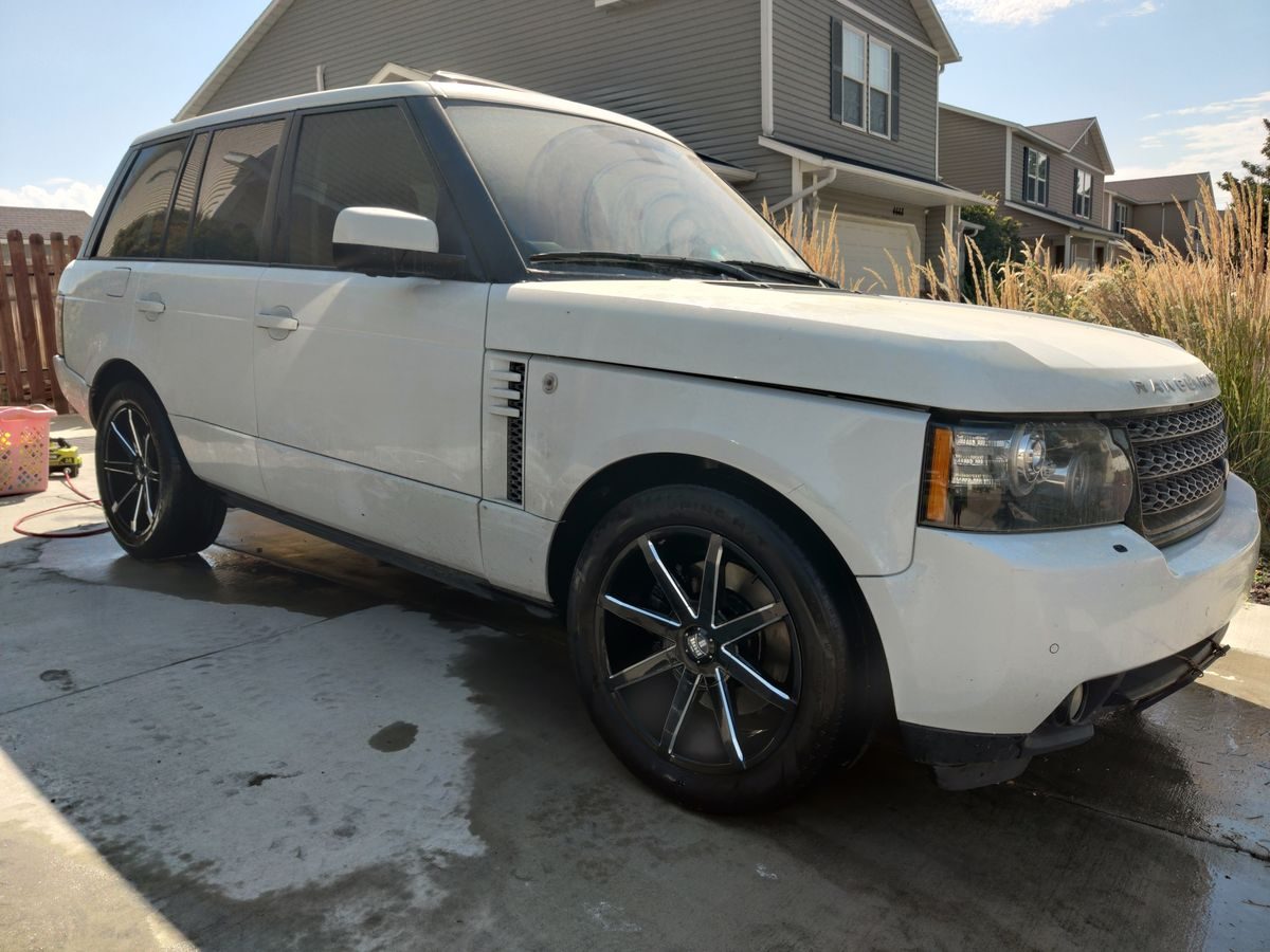 Range Rover before detail