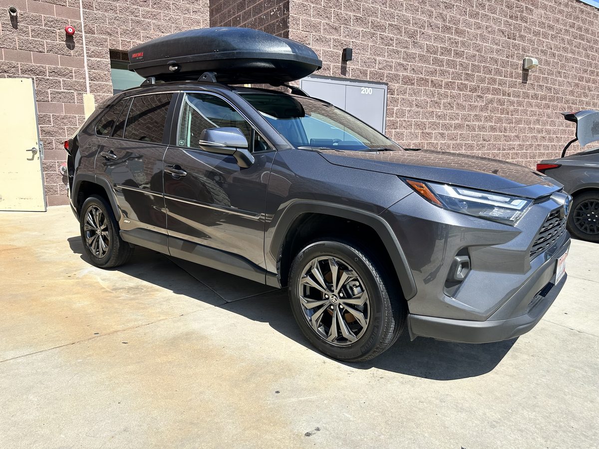 RAV4 exterior after decon