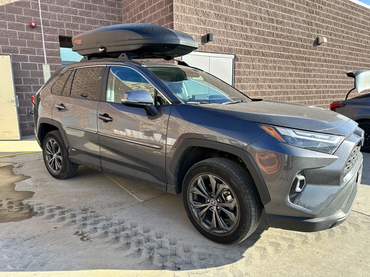 RAV4 exterior before decon